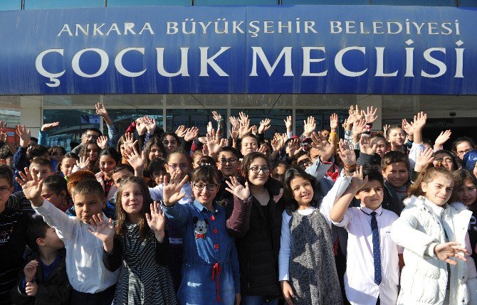 Ankara Büyükşehir Belediyesi Çocuk Meclisi’nde Seçim Heyecanı Yaşandı