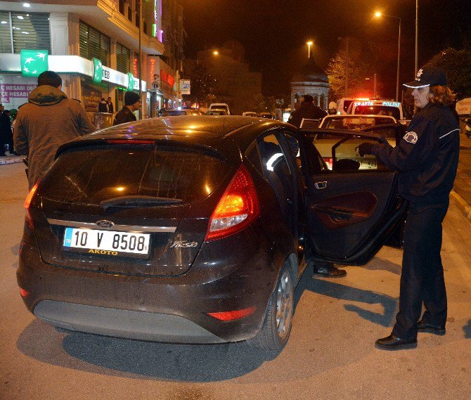 Balıkesir’de Bin 100 Polis Ve Jandarma İle Huzur Operasyonu