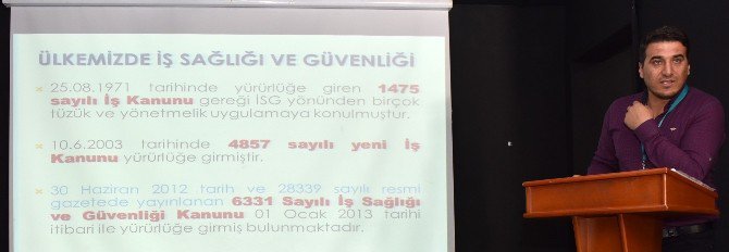 Büyükşehir’den Çalışanlarına İş Sağlığı Ve Güvenliği Eğitimi