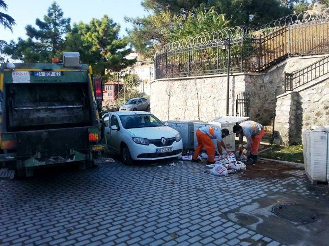 İzmit’te Günde 60 Çöp Konteyneri Yıkanıyor