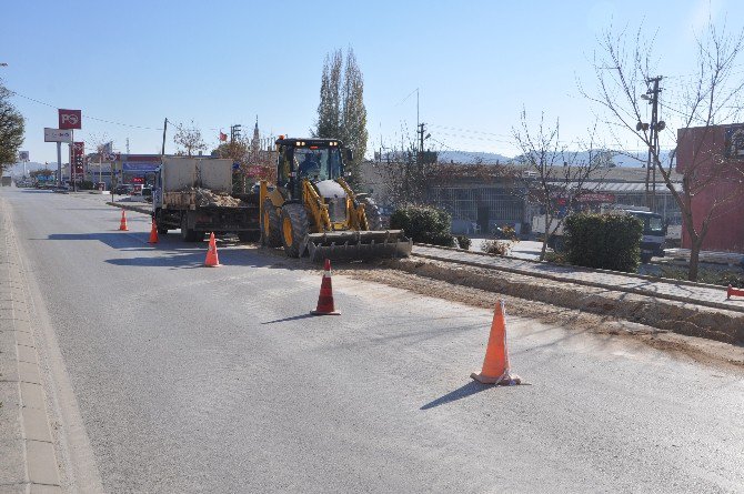 Bozüyük’te Yeni Kavşak Çalışmaları Başladı