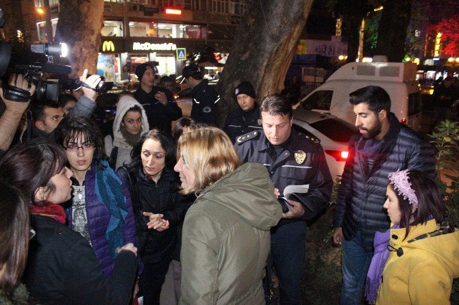 Kocaeli’de Polis İle Eylemciler Karşı Karşıya Geldi : 15 Gözaltı