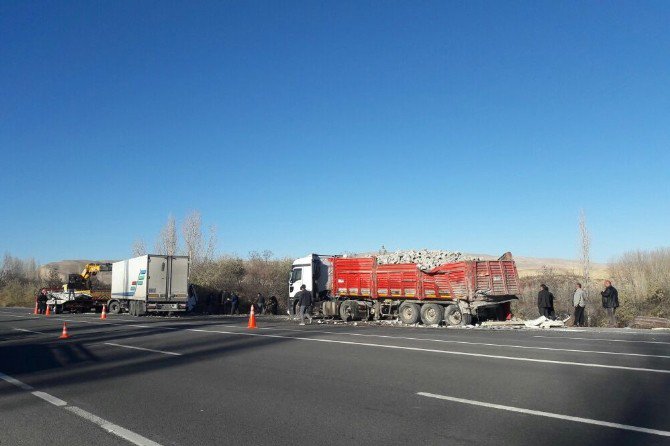 Malatya-kayseri Karayolunda Kaza: 1 Yaralı