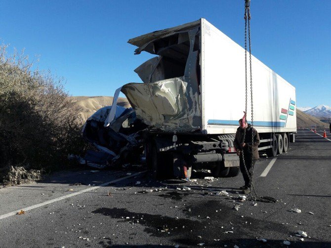 Malatya-kayseri Karayolunda Kaza: 1 Yaralı