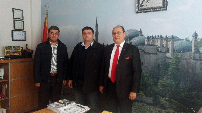 Seyitgazi İlçe Milli Eğitim Müdürü Avcı’ya Nezaket Ziyareti