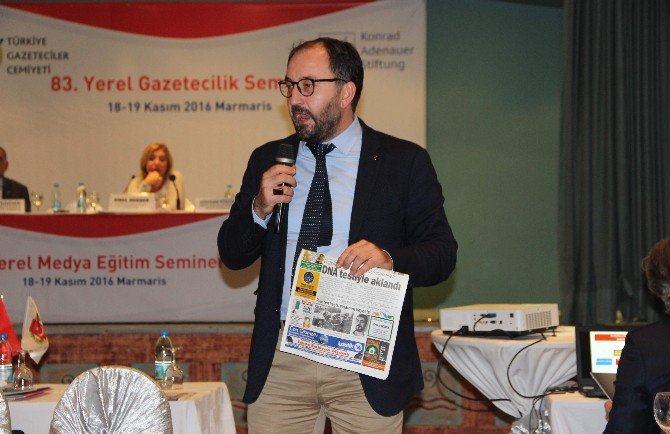 Aydın Basını Yerel Gazetecilik Seminerine Katıldı