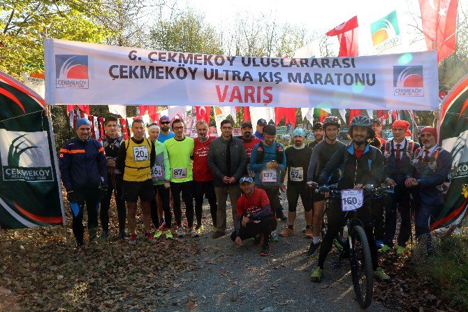 6. Çekmeköy Uluslararası Kış Maratonu Başladı