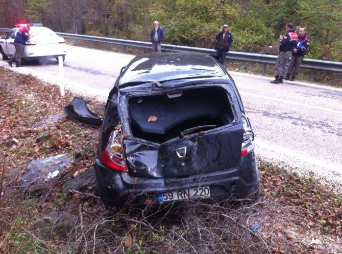 Kırklareli’de Trafik Kazası: 1 Yaralı