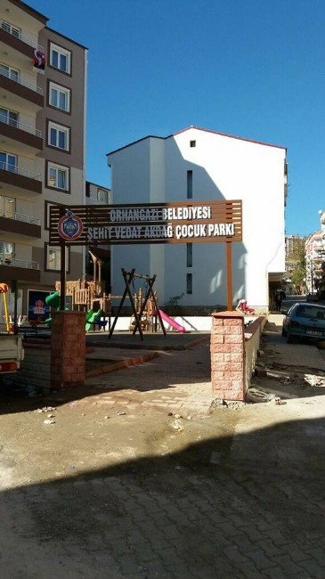 Orhangazi’de Şehitlerin İsimleri Çocuk Parklarına Verildi