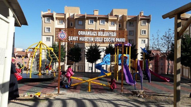 Orhangazi’de Şehitlerin İsimleri Çocuk Parklarına Verildi