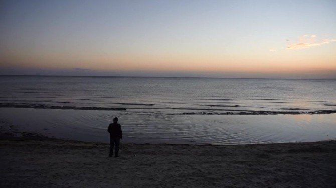 Marmaraereğlisi’nde Deniz 10 Metre Çekildi