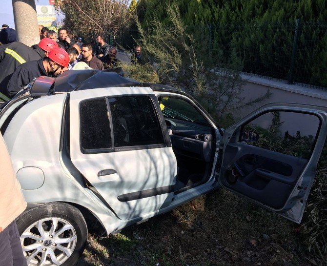 Akhisar’da Trafik Kazası: 2 Yaralı