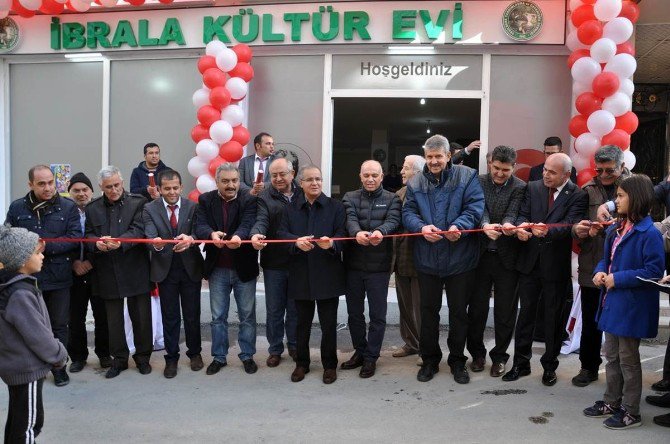 Karaman’da İbrala Kültür Evi Düzenlenen Törenle Açıldı