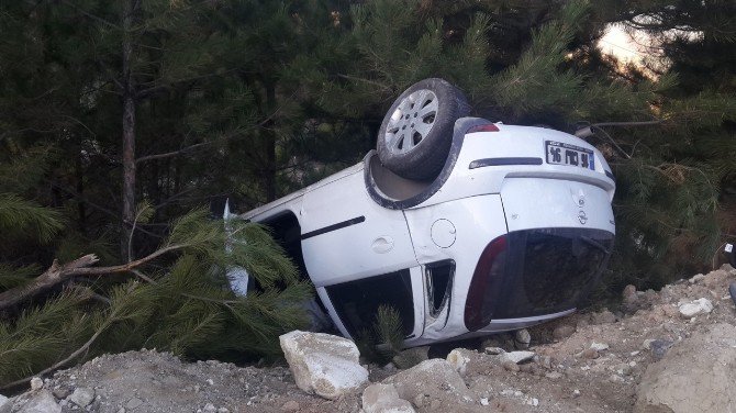 Pazarlar’da Trafik Kazası: 1 Yaralı