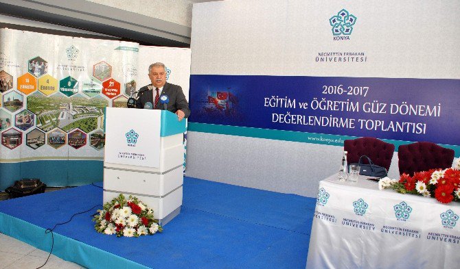 Necmettin Erbakan Üniversitesi’nde Değerlendirme Toplantısı Yapıldı