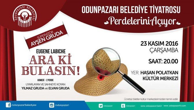 “Ara Ki Bulasın!” 23 Kasım’da Tiyatroseverlerle Buluşmaya Hazırlanıyor