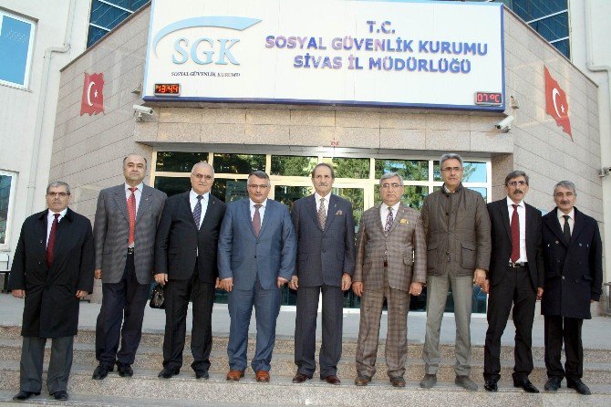 Sivil Toplum Kuruluşlarından Sgk’ya Ziyaret