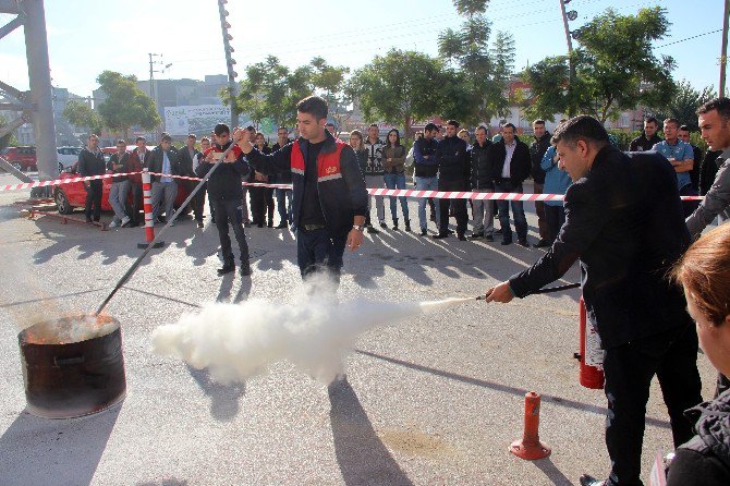 Avm’de Yangın Tatbikatı