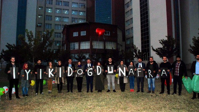 Ak Parti’li Gençlerden Lösemi Hastası Afra’ya Doğum Günü Sürprizi