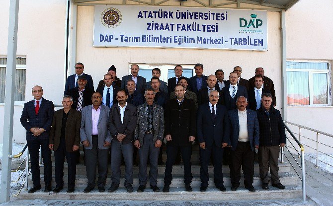 Atatürk Üniversitesi’nden Bölge Çiftçilerine Yönelik Eğitim Programı