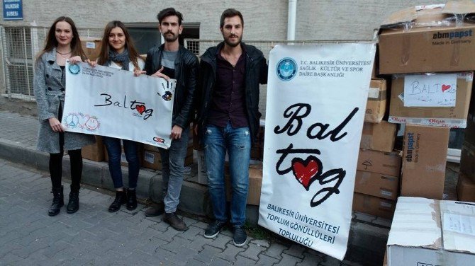 Balıkesir’den Çaldıran’a Yardım Eli