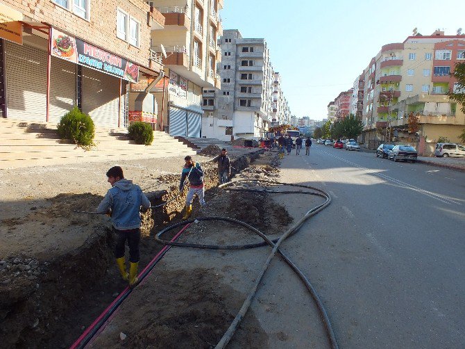 Batman’da Enerji Nakil Hatları Yer Altına Alınıyor