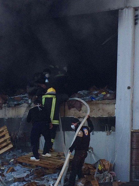 Babul Selam Sınır Kapısı’ndaki Hastanede Çıkan Yangın Söndürüldü