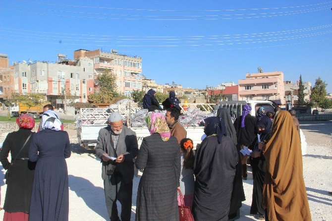 Şanlıurfa’da Ücretsiz Kömür Dağıtımı Başladı