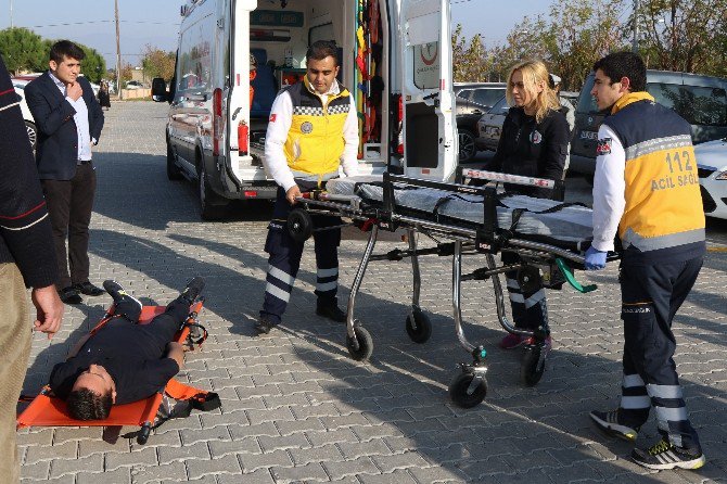 Akhisar Diş Sağlığı Merkezinde Yangın Tatbikatı