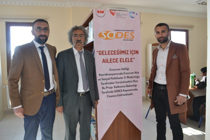 Erzurum’da ‘’Geleceğimiz İçin Ailece El Ele’’ Projesi