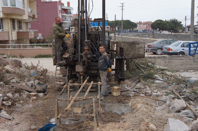 Lapseki Kültür Merkezinin Sondaj Çalışmaları Başladı