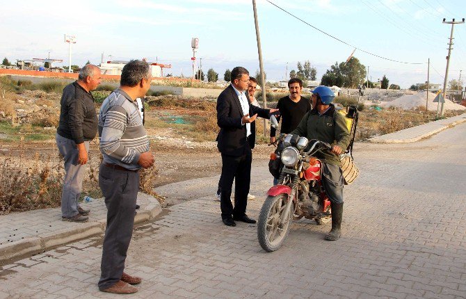 Başkan Turgut, “Alt Yapısı Tamamlanan Yollar Asfaltlanacak”