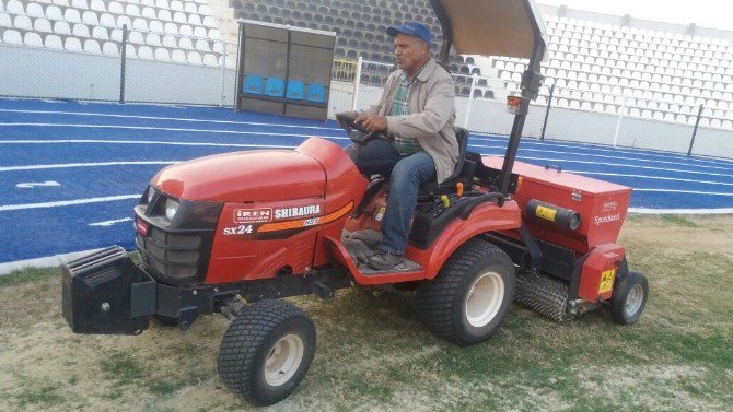 Adnan Menderes Stadı Kupa Maçlarına Hazırlanıyor