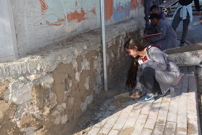 İnşaat Bölümü Öğrencileri Uygulama Yaptı