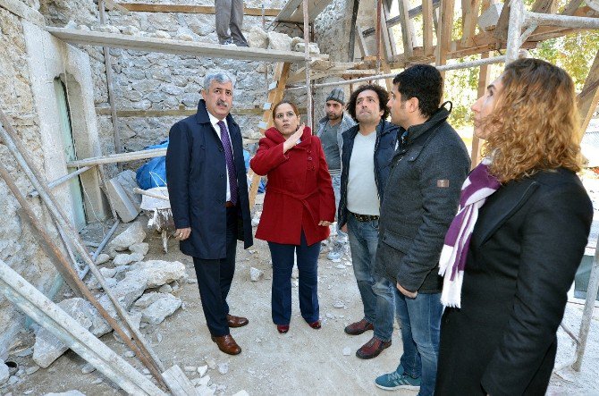 Başkan Polat Kebir Cami’si Restorasyon Çalışmalarını İnceledi