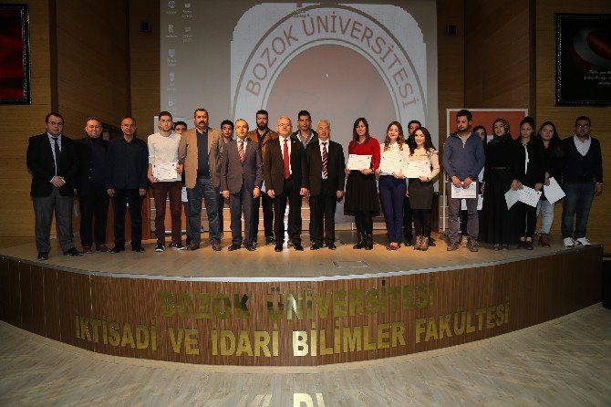 Yozgat’ta Öğrencilere Girişimcilik Sertifikası Verildi