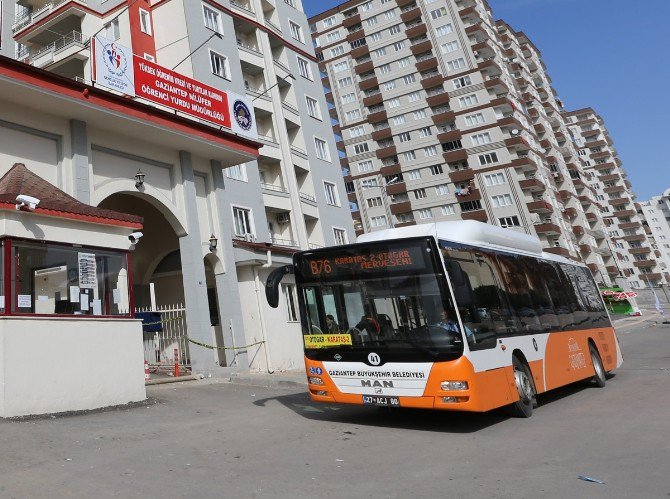 Gaziantep’te Otobüs Beklemeye Son