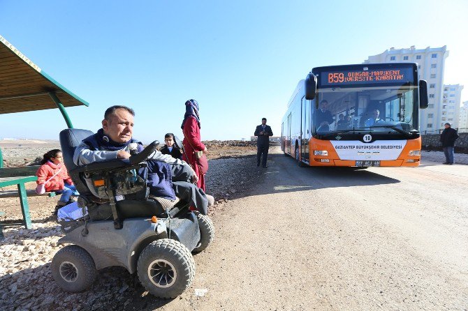 Gaziantep’te Otobüs Beklemeye Son