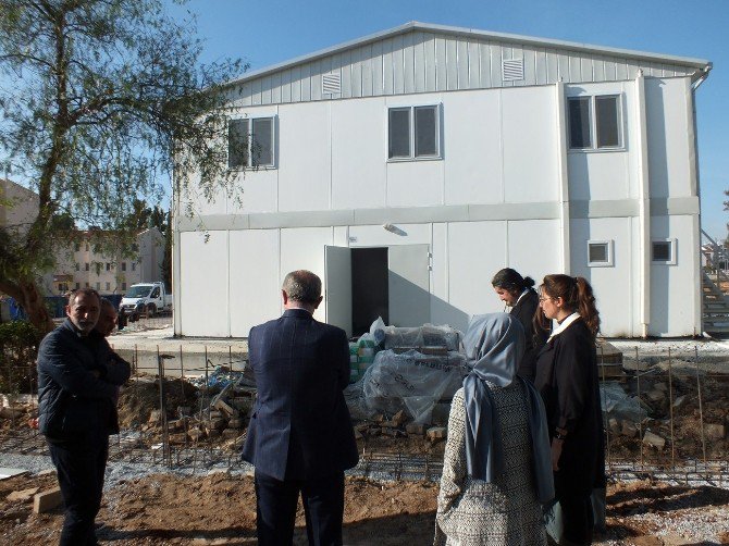 Başkan Atabay, Gündüz Bakımevi İle Kadın Eğitim Merkezini Denetledi