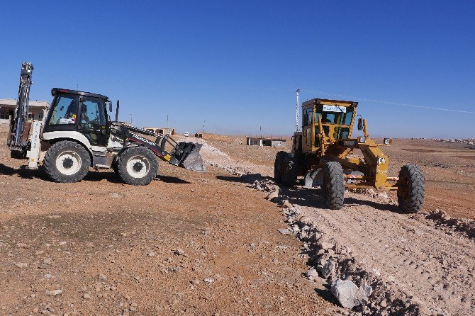 Haliliye Belediyesinde Yol Yapım Çalışmaları Son Sürat