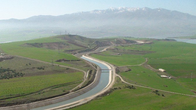 Gaziantep’te 343 Bin Dekar Zirai Arazi Suyla Buluşuyor