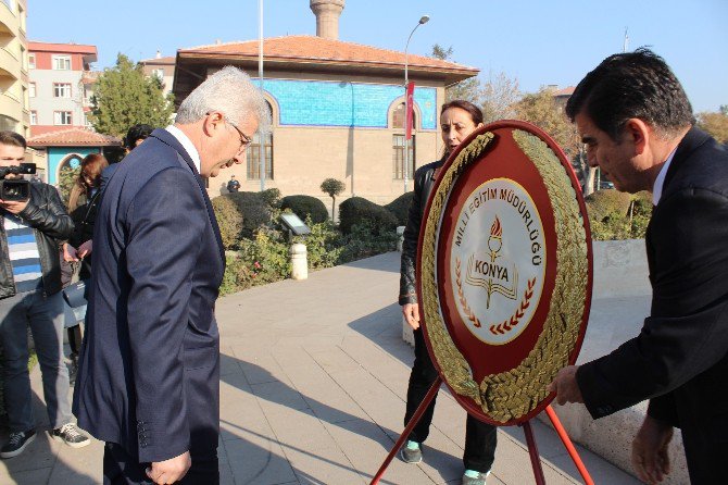 Konya’da 24 Kasım Öğretmenler Günü Kutlamaları