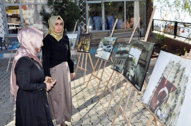 Şırnak’ta 15 Temmuz Resim Sergisi Açıldı