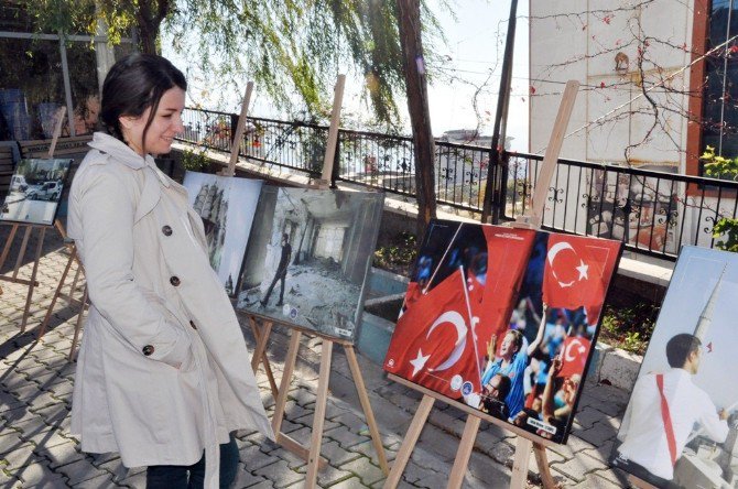 Şırnak’ta 15 Temmuz Resim Sergisi Açıldı