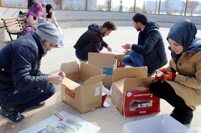 Kmü, Öğrencilerinden Köy Okullarına Anlamlı Destek