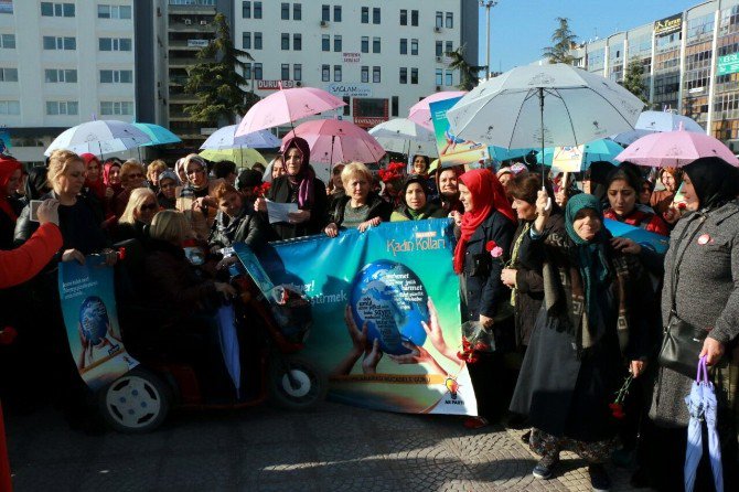 Ak Parti’li Kadınlardan Kadına Şiddete Tepki