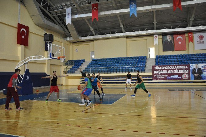 Bilecik Belediyespor Basketbol Kulübü, Aydın Deplasmanının Hazırlıklarını Tamamladı