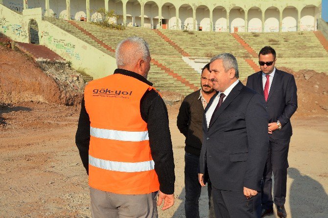 Başkan Baran, Çalışmaları Yerinde İnceledi