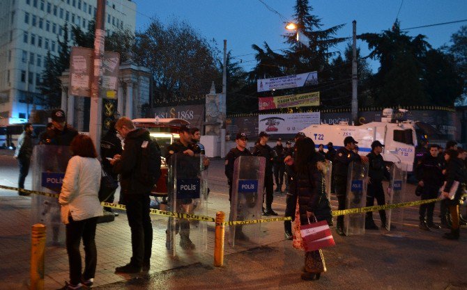 Beyoğlu Galatasaray Lisesi’nde Patlayan Doğalgaz Vanası Paniğe Yol Açtı