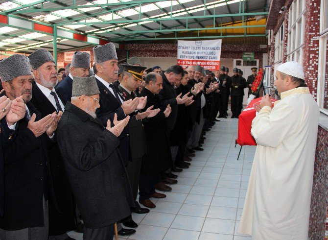 Karabük’te Kore Gazisi Son Yolculuğuna Uğurlandı